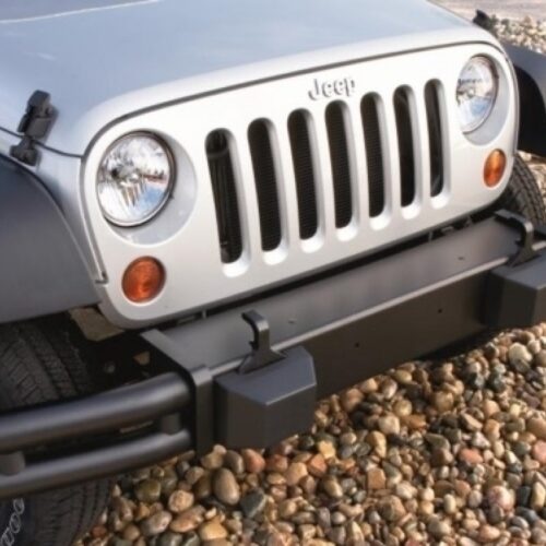 Authentic JSPAA Bumper Front Tubular Style Satin Black