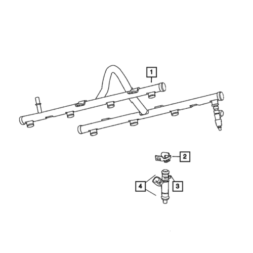 Fuel Injector – JSPAA (5037479AA)